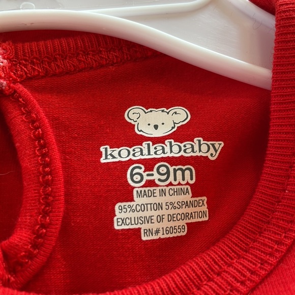 Koala baby 6-9 Months 2-Piece Matching Christmas Outfit - Picture 8 of 13